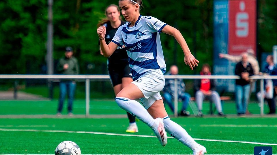 Die Frauen des MSV Duisburg spielen um den Niederrheinpokal.