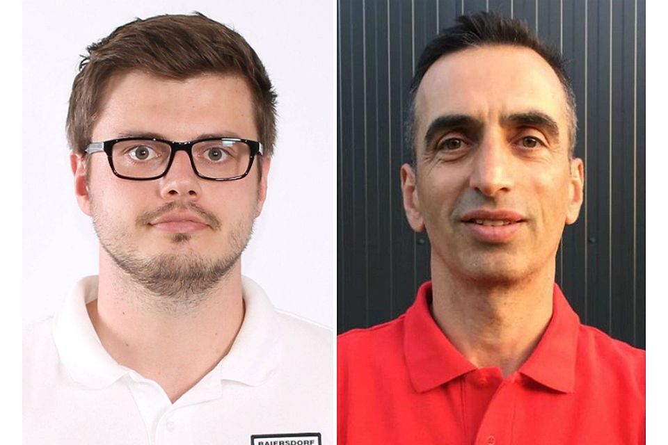 Der alte und der neue Coach der BSV-U19: Simon Albert (links) und Oezcan Karsak. F: BSV