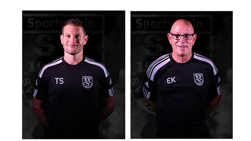 Gemeinsam sind sie stark: Tillmann Schweitzer (links) und Elmar Klodt coachen den A-Ligisten SV Sirzenich. 
