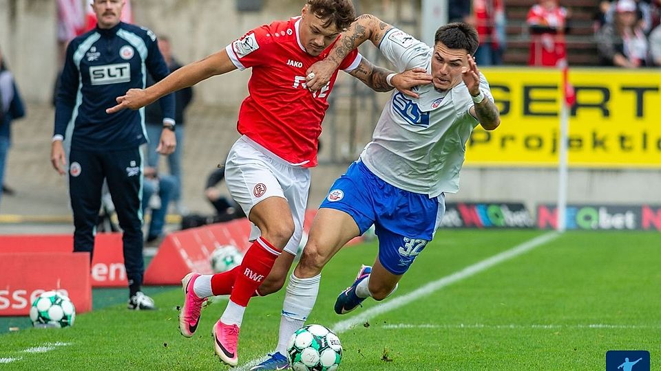 In der 3. Liga geht es eng zur Sache.
