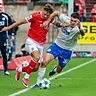 In der 3. Liga geht es eng zur Sache.