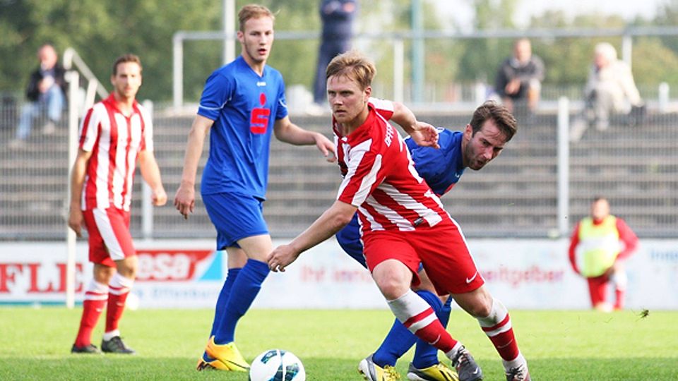 Laurenz Haas vom Offenburger FV wurde bereits zum zweiten Mal in die Verbandsliga-Elf der Woche gewählt. | Foto: Alexandra Buß