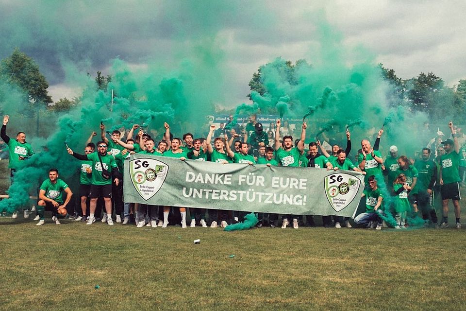Die SG Belle-Cappel-Leopoldstal ist Meister der Kreisliga A Detmold und steigt erstmals in die Bezirksliga auf.