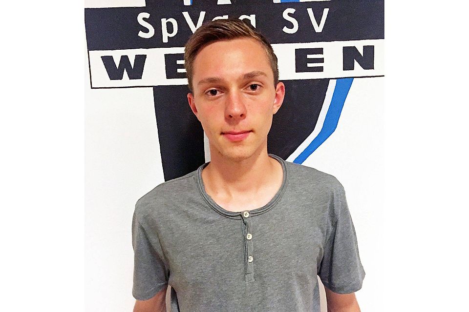 Der Etzenrichter A-Juniorenspieler Fabian Frey macht seine Trainerlizenz im Rahmen eines dualen Systems am NLZ der SpVgg SV Weiden.