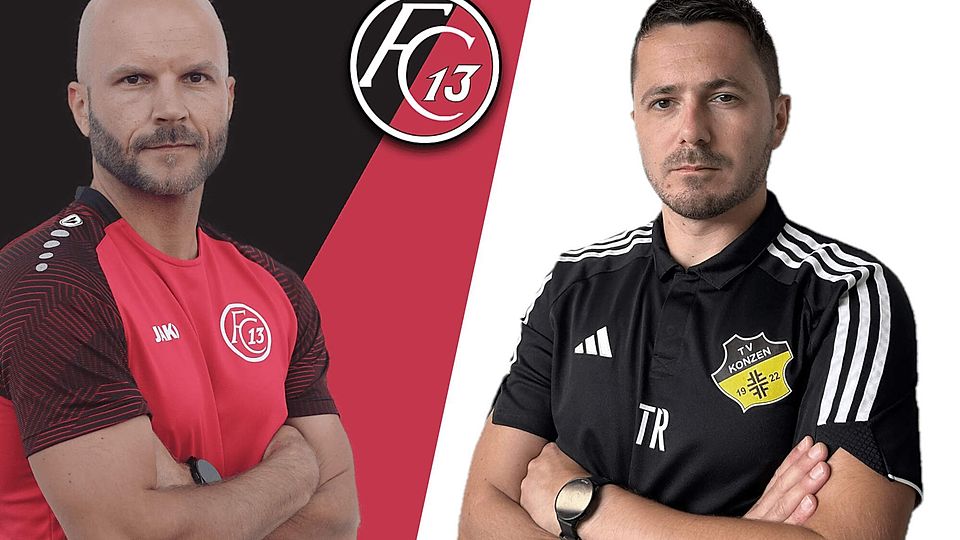 Sind am Sonntag Gegner: Roetgens Trainer Philipp Dunkel (l.) und sein Cousin Mathias Kaulartz vom TV Konzen.