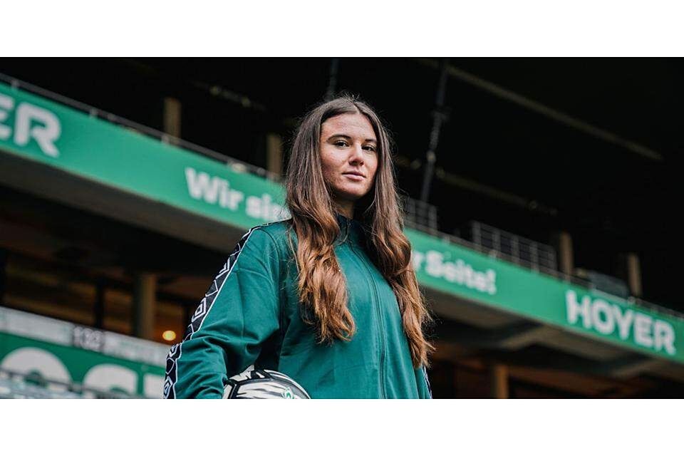  Chiara Hahn spielt künftig für den Frauen-Bundesligisten SV Werder Bremen. (© WERDER BREMEN) 
