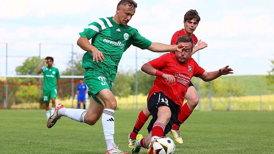 Julian Ziegler (links) und Fortuna Regensburg erzielten Tore wie am Fließband.