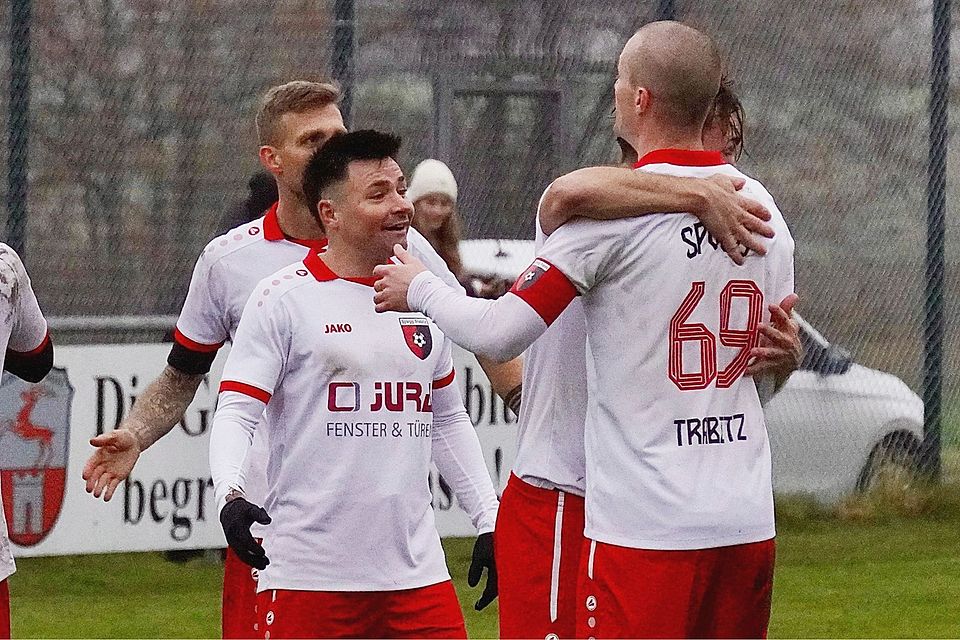 Die SpVgg Trabitz durfte am Weidener Wasserwerk einen Überraschungssieg bejubeln.