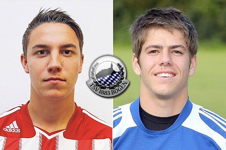 Hankofens Bastian Albrecht und Oberschneidings Nico Reumann wechseln zum Landesligaaufsteiger Montage: FuPa