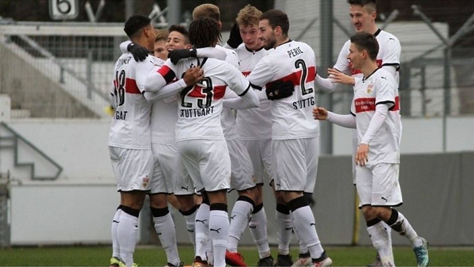 Der VfB Stuttgart II holt gegen Völklingen drei Punkte.Foto: Lommel
