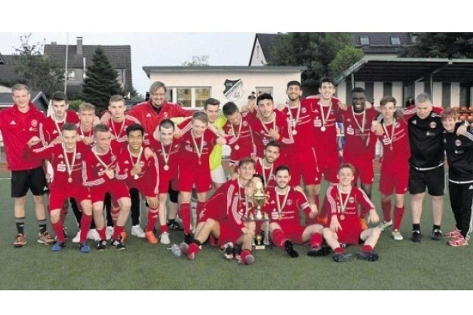 Die U19 des SV Bergisch Gladbach 09 feierte mit einem Kantersieg den Erfolg im Pokal.