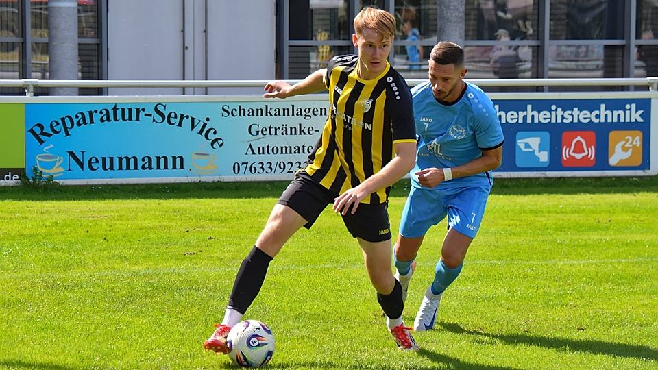 Torschütze und Geburtstagskind Ben Stockburger