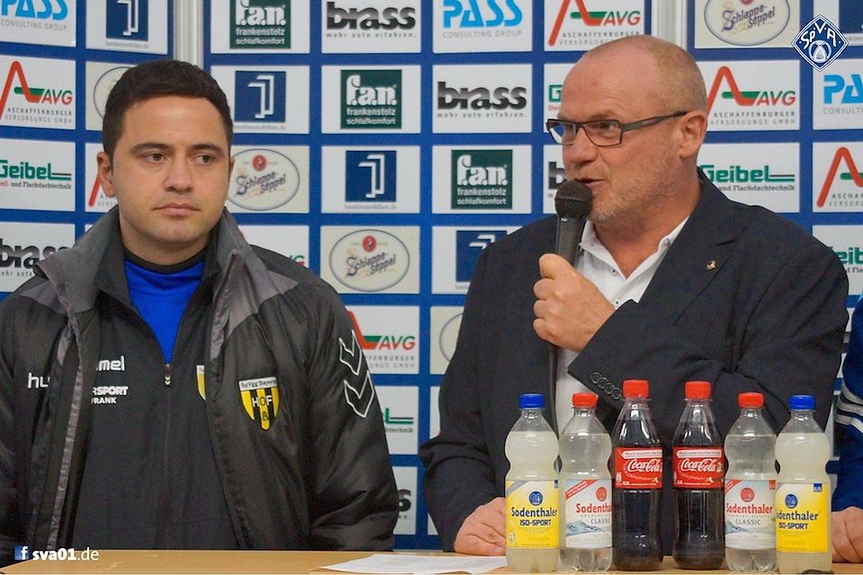 Faruk Maloku will das Poppenreuther Talent Tomas Sturm unbedingt in seiner Mannschaft sehen  F: Hahn