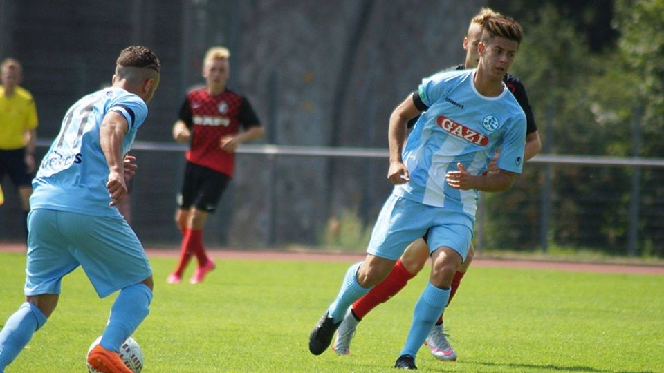 Die U17 der Stuttgarter Kickers will in Mainz mit Leidenschaft und Mut punkten. F: Lesener