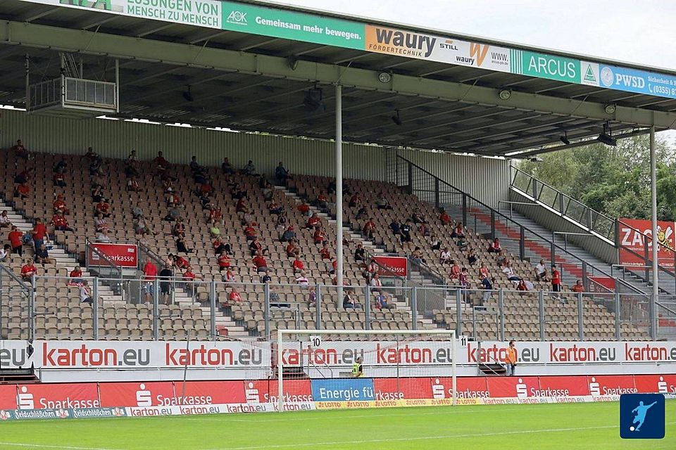 Das AOK-Landespokalspiel zwischen dem FC Energie Cottbus und Union Klosterfelde wird im Stadion der Freundschaft ausgetragen.