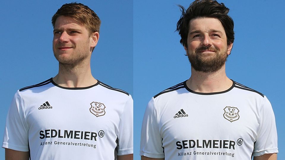Sebastian Zettl (li.) und Andreas Stauner werden den FC Hohenthann verlassen 