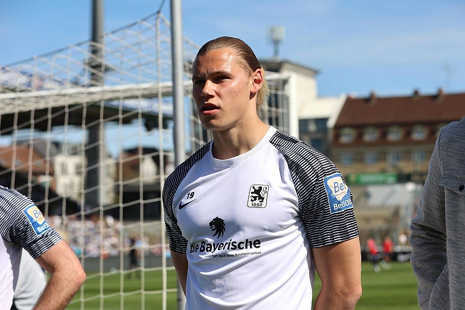 Fynn Lakenmacher erzielte in dieser Saison vier Tore in der 3. Liga für den TSV 1860.