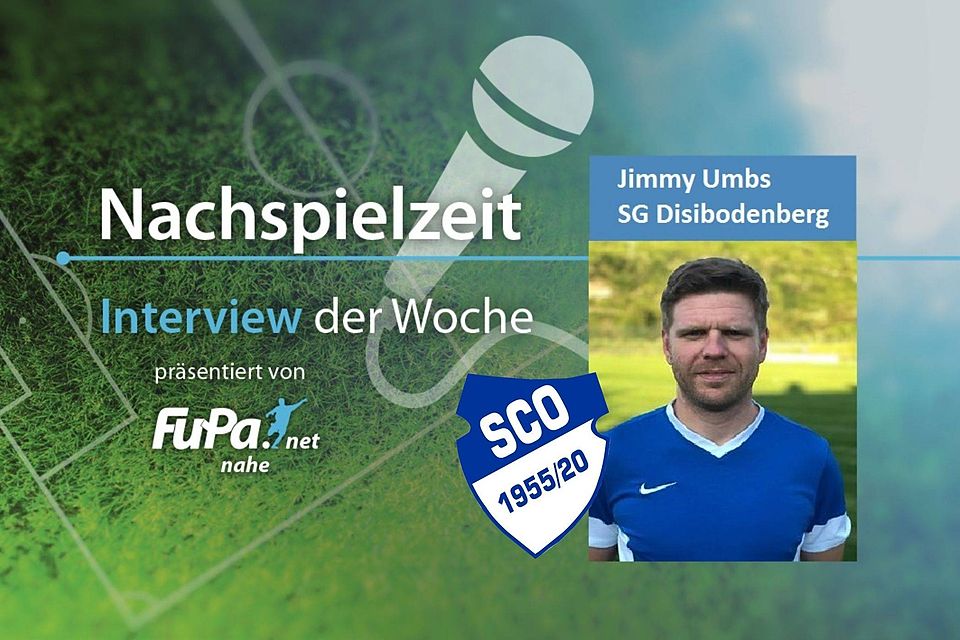Jimmy Umbs von der SG Disibodenberg will sich mit seiner Mannschaft erst einmal auf das kommende Spiel gegen Rehborn konzentrieren - danach haben die Spieler sich eine Belohnung verdient, meint der ehemalige Oberligaspieler.