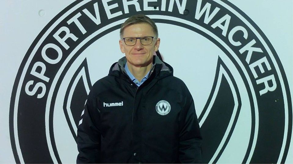 Karl-Heinz Fenk ist ab sofort neuer Teammanager beim SV Wacker. F.:SV Wacker