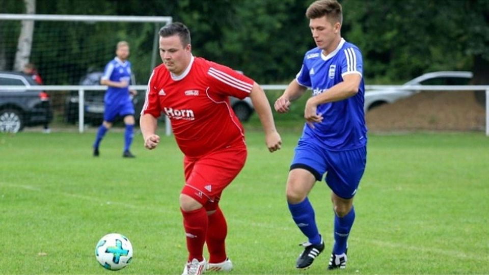 Ostrau (in rot) erwartet nach dem Coup gegen Leuna nun Günthersdorf.             F: Schulze
