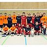 Die Finalteilnehmer Herrenberg und Bondorf (orangefarben) GB-Foto: Holom