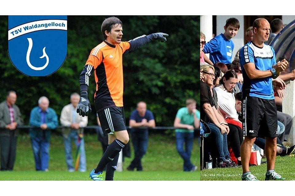 Christopher Benz (l.) und Ronald Kostecki bleiben dem TSV in der kommenden Saison erhalten. Fotos: Lörz