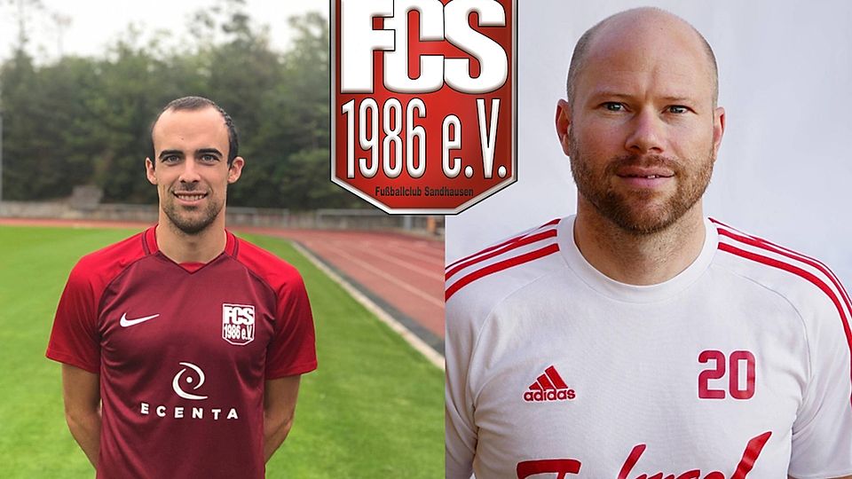 Björn Weber (r.) übernimmt den FCS im Sommer. Philipp Fischer wird sein spielender Co-Trainer sein.