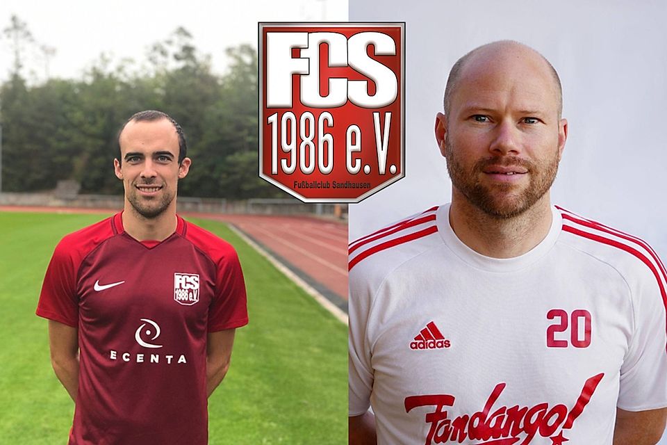 Björn Weber (r.) übernimmt den FCS im Sommer. Philipp Fischer wird sein spielender Co-Trainer sein.