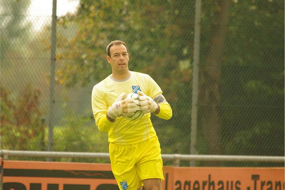 Hat alles fest im Griff derzeit beim FC Thalmassing: Torhüter Alois Brückl. F: Foto
