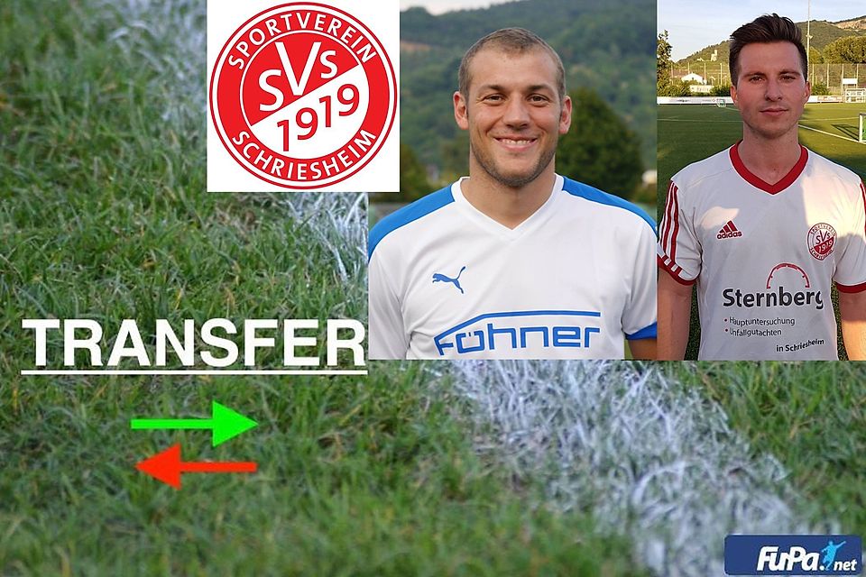 Robin Merbecks (r.) und Simon Plewa kehren zum SV Schriesheim zurück.