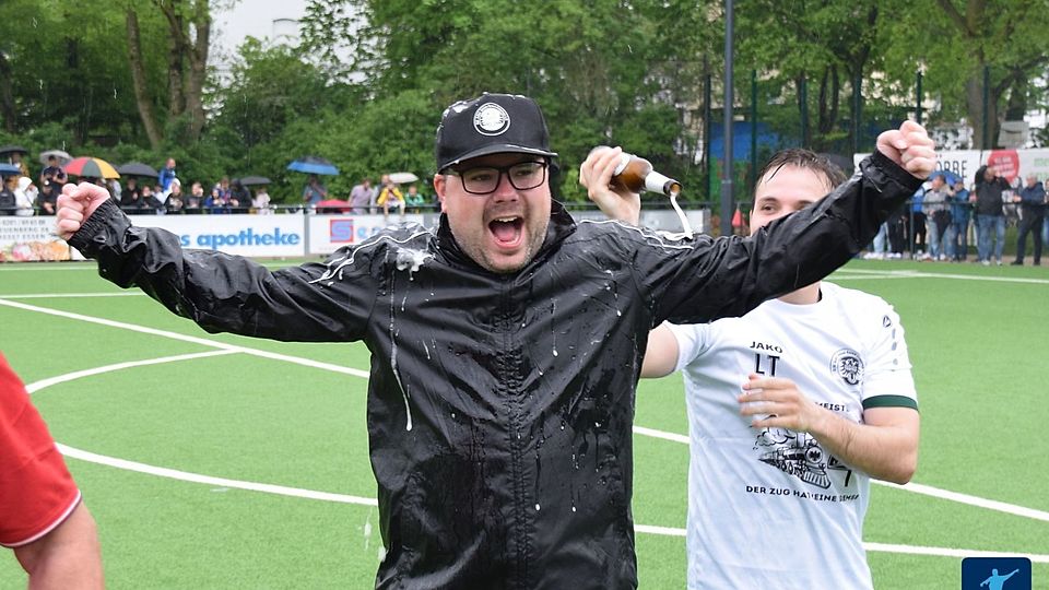 Marcel Cornelissen beim Aufstieg 2023. 