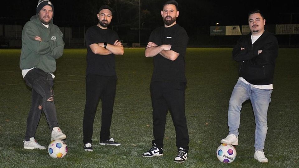 Dennis Wagner (l.) und Okan Yilmaz (r.) komplettieren das Team um Cem Kaya (2. v. l.) und Timur Karagülmez