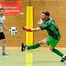 Keeper Markus Danhauser und der FSV Prüfening liebäugeln mit dem Halbfinaleinzug.