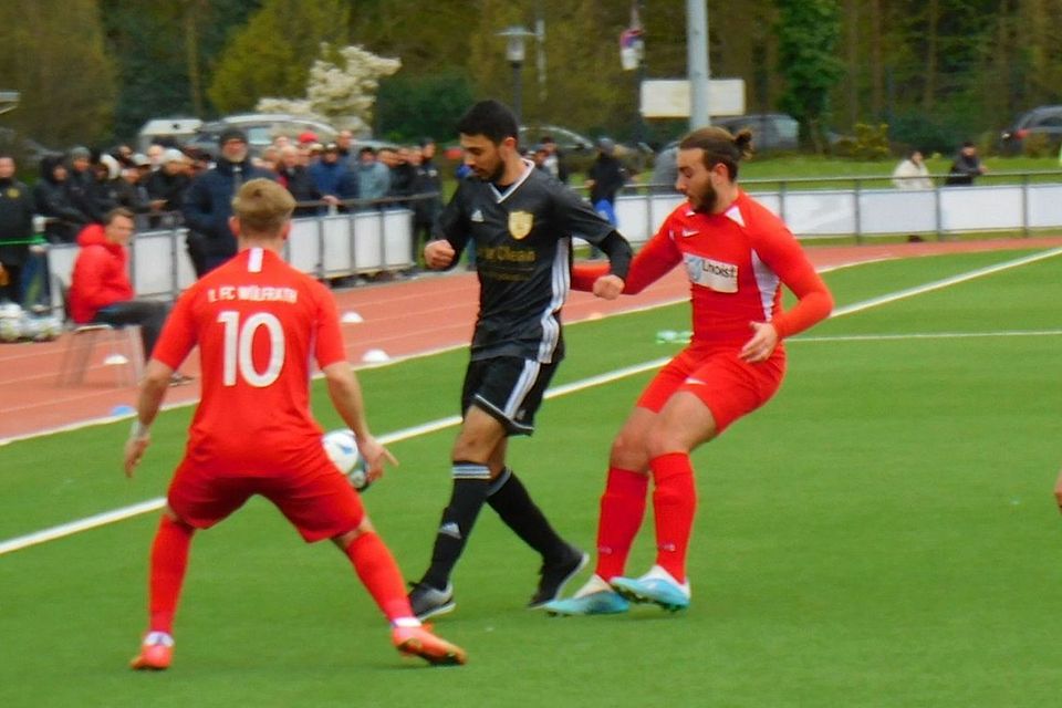 Der 1. FC Wülfrath trennte sich 1:1 vom Rather SV.