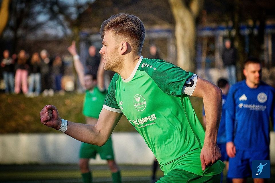 Klosterhardt kann mit RWE II Schritt halten.