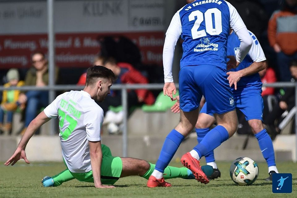 Das erste von zwei hitzigen Aufstiegsduellen konnte der SV St. Stephan Griesheim für sich entscheiden. Nach dem 3:2-Sieg gegen den SV Erzhausen wartet am Sonntag die SG Modau.