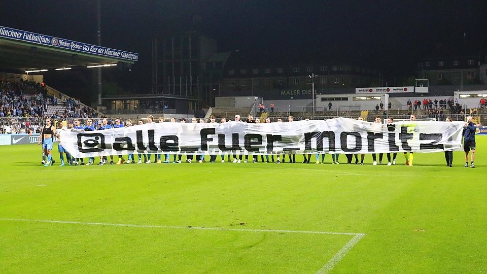 „Alle für Moritz“: Die Solidarität in München war im August bereits groß – der „Fundament e.V.“ will die Familie des verstorbenen Fußballers und Fußballfans kontinuierlich unterstützen.