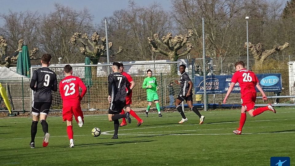 Die U21 der Wormatia unterliegt dem FSV Schifferstadt zu hause mit 1:3.