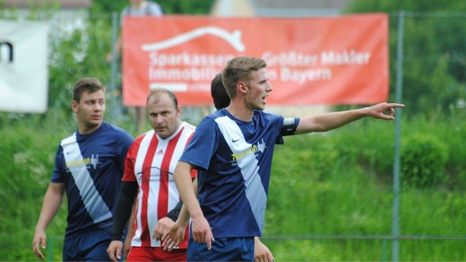 Der Fingerzeig in die richtige Richtung: Ziegetsdorf gewinnt 1:0 gegen Großberg. F: Brandt