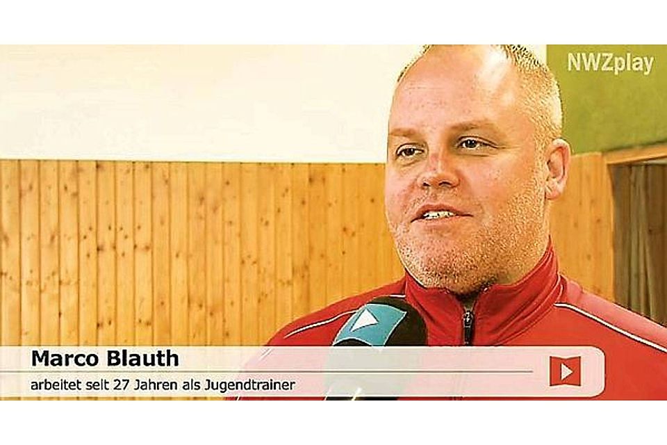 Video-Interview: TSV-Trainer Marco Blauth alarmierte beim Spiel gegen Wüsting-Altmoorhausen die Polizei. NWZPlay