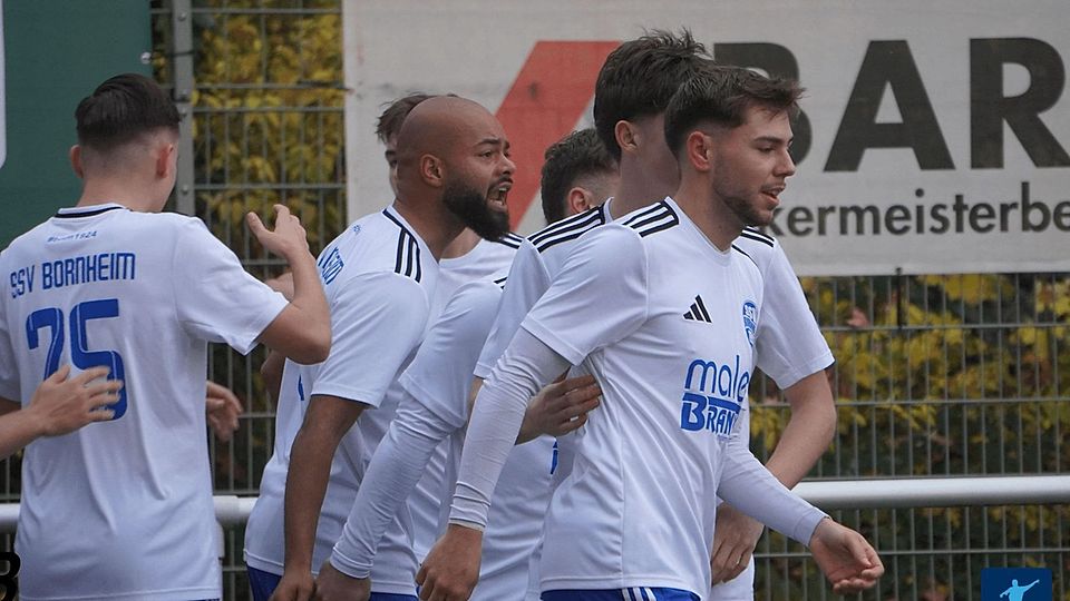 Fünf Mal konnte der SSV Bornheim jubeln – musste aber auch drei Gegentreffer hinnehmen.