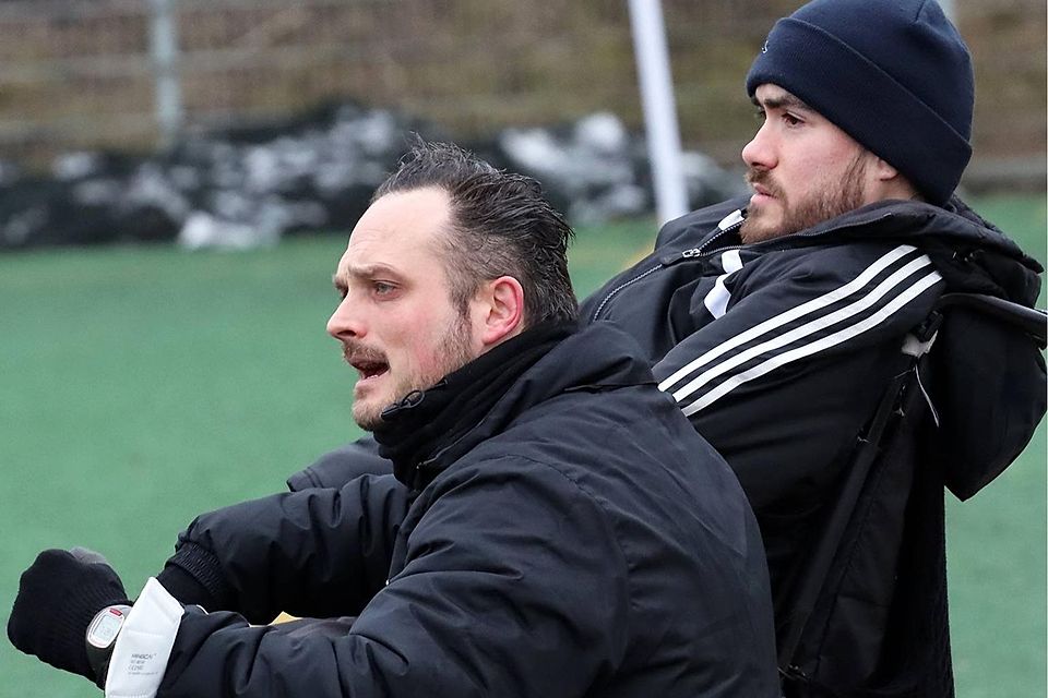 Ergänzen sich gut: Daniel Dörfler (l.) und Josip Hrgovic wollen den TSV Neuried als Duo wieder zurück in die Erfolgsspur bringen – auch wenn es aus den ersten zehn gemeinsamen Pflichtspielen nur einen Sieg gab.