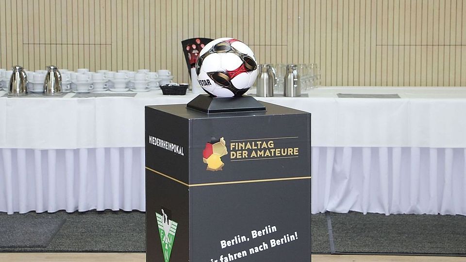 Im Niederrheinpokal steht die Auslosung der zweiten Runde an.