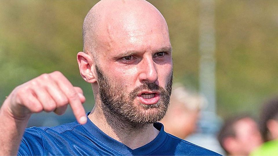 Nicht wieder auf den letzten Drücker: André Fuchs will mit dem SV Feldheim den Klassenerhalt möglichst vor dem letzten Spieltag schaffen.  Foto: Simon Bauer