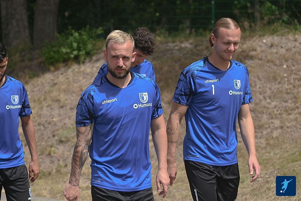 Luka Sliskovic (links) aus dem Profi-Kader lief für die U23 auf.