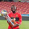 Plötzlich ist er ein Held in Angola: Turniersieger Muteba vom TSV 1860.
