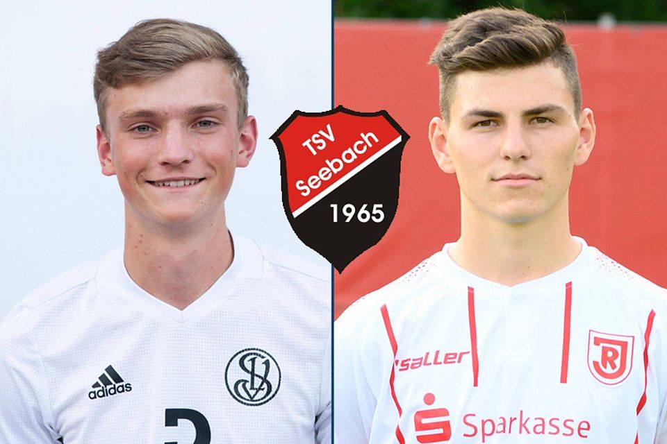 Christoph Sibler (li.) und Michael Lummer sind neu beim TSV Seebach 