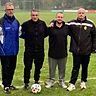 v.l.n.r.: Vorsitzender Matthias Eichel, Nico Kaspersky, Sören Stenzel und Sportlicher Leiter Martin Garz.