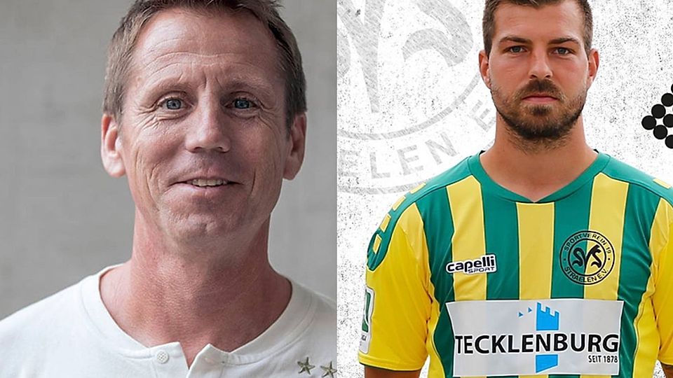Sven Schuchardt (l.) und Kevin Wolze könnten beim SV Straelen demnächst zusammenarbeiten.
