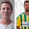 Sven Schuchardt (l.) und Kevin Wolze könnten beim SV Straelen demnächst zusammenarbeiten.